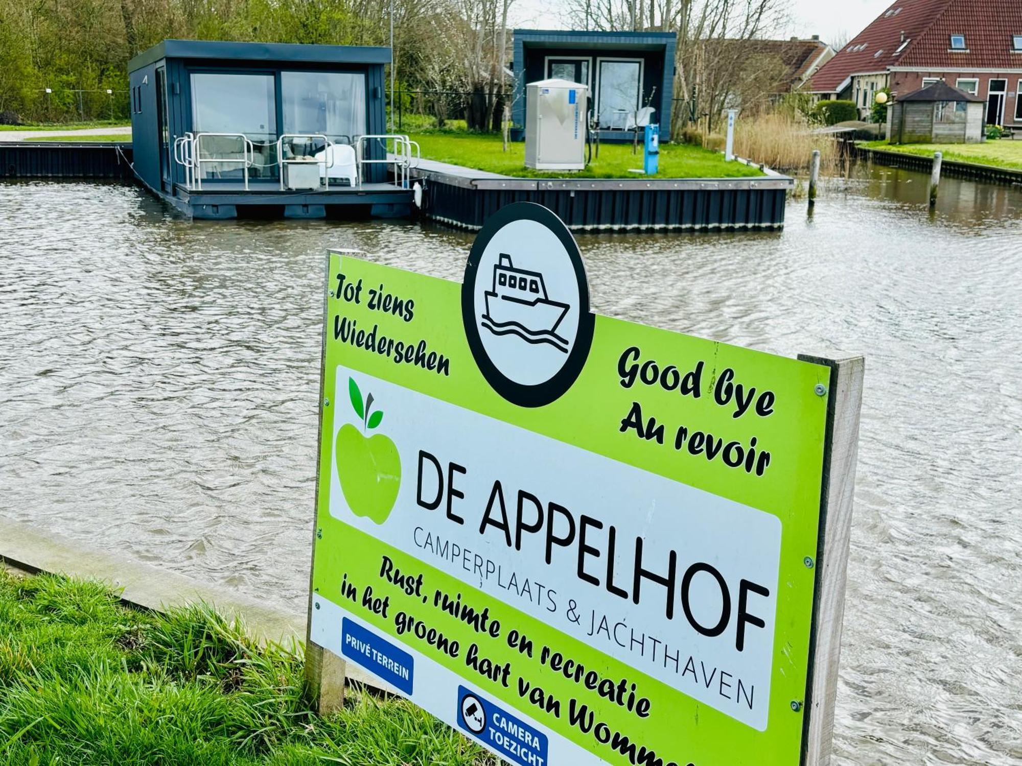 Uniek Overnachten In Een Tiny House Op De Appelhof Wommels エクステリア 写真